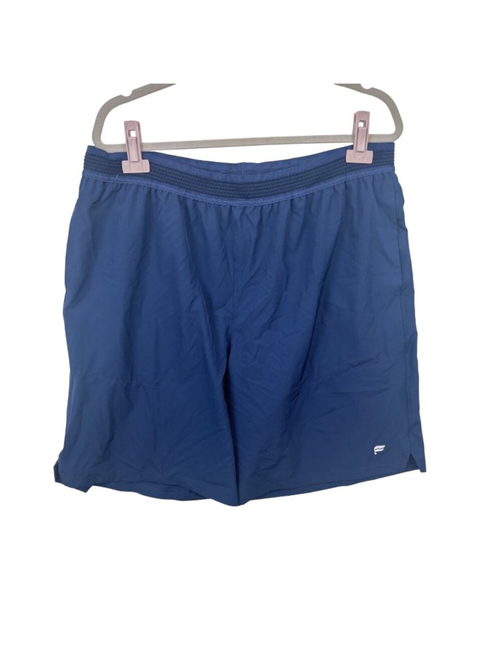✨3/$30 Fabletics Mens XXL Blue Athletic Shorts Lightweight Moisture Wicking
